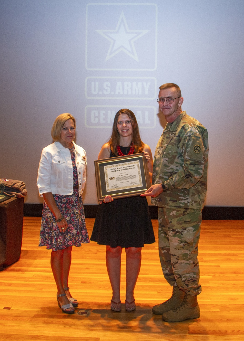 U.S. Army Central Volunteer Award Ceremony