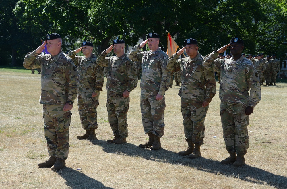 7th Mission Support Command Change of Command Ceremony