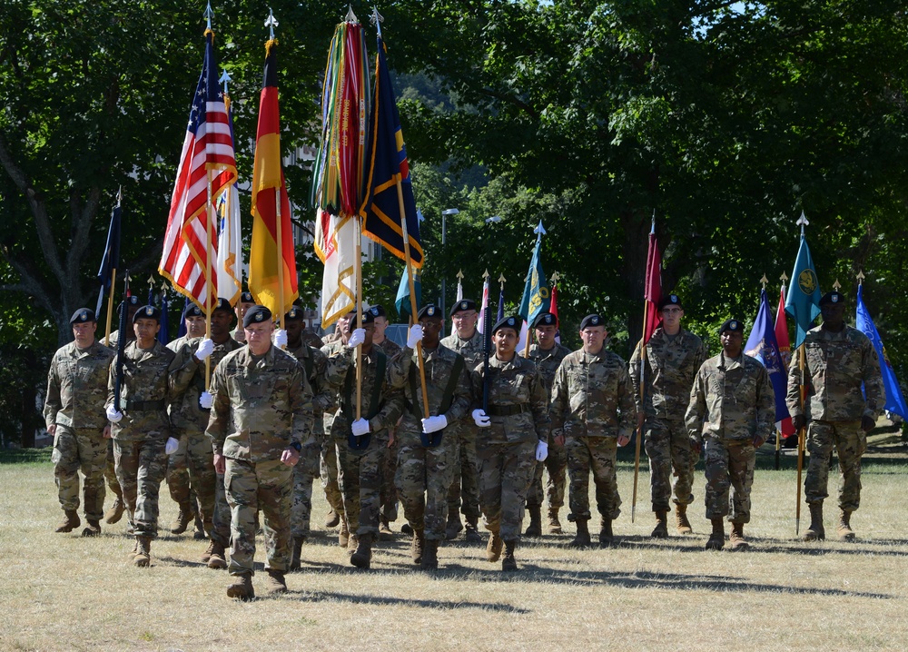 7th Mission Support Command Change of Command Ceremony