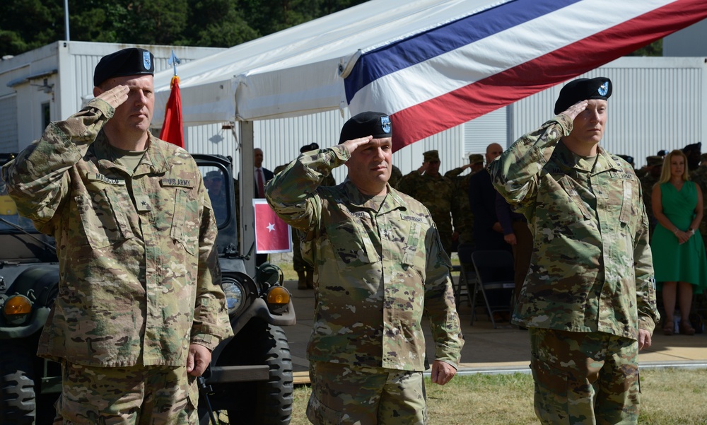 7th Mission Support Command Change of Command Ceremony