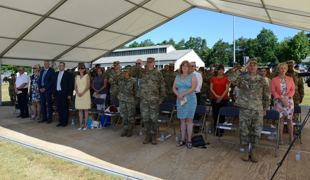 7th Mission Support Command Change of Command Ceremony