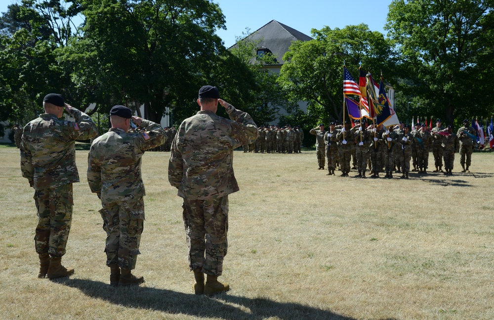 7th Mission Support Command Change of Command Ceremony