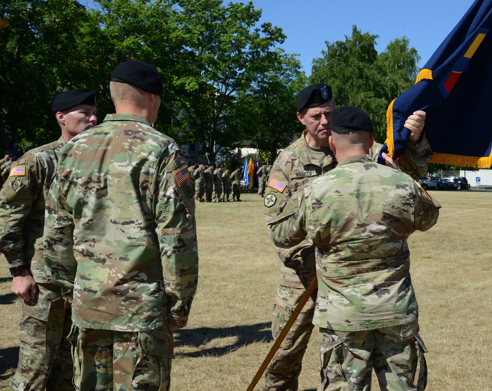 7th Mission Support Command Change of Command Ceremony