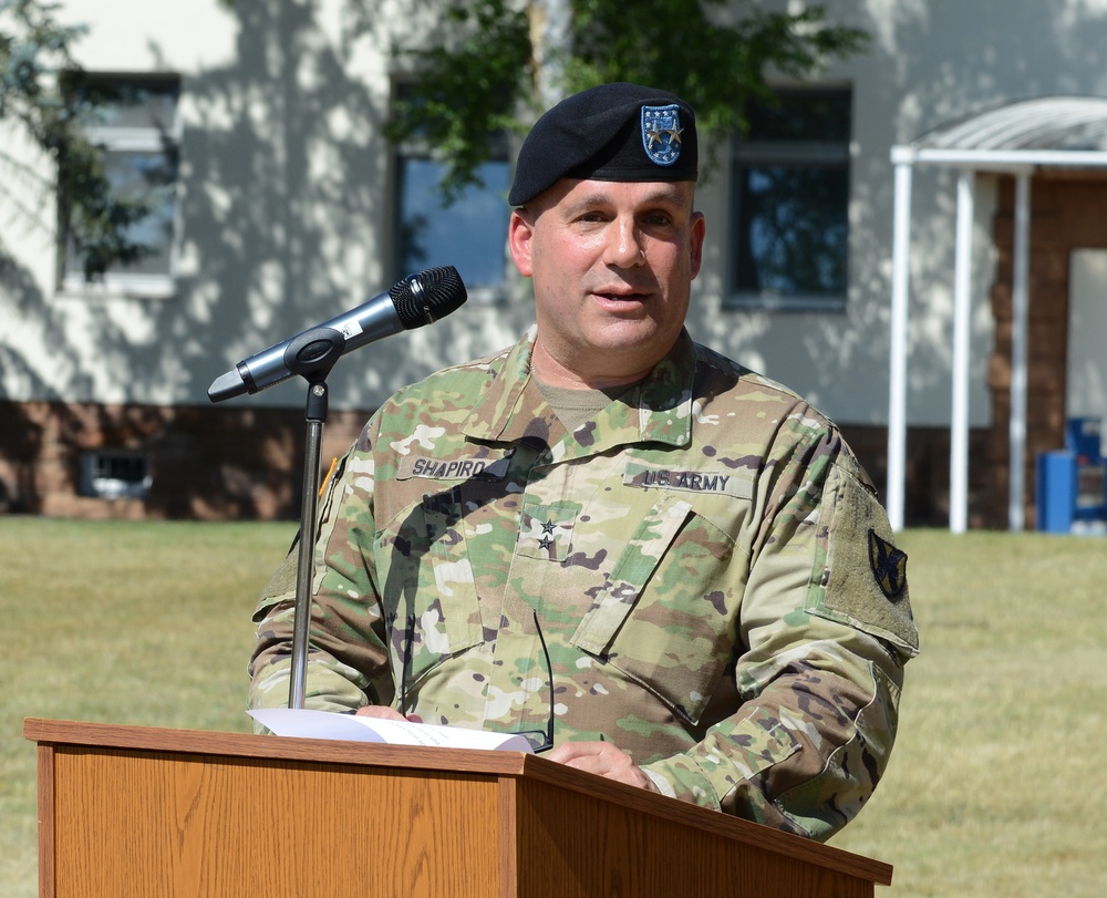 7th Mission Support Command Change of Command Ceremony