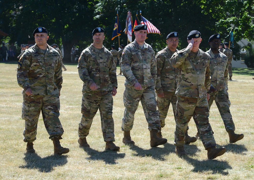 7th Mission Support Command Change of Command Ceremony