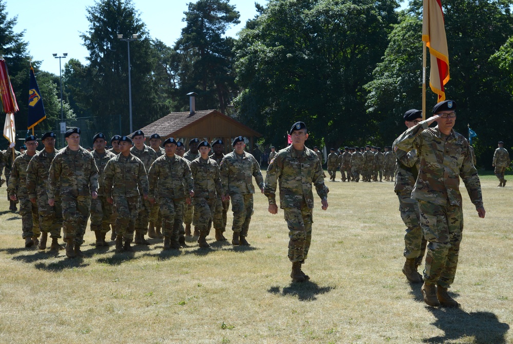 7th Mission Support Command Change of Command Ceremony