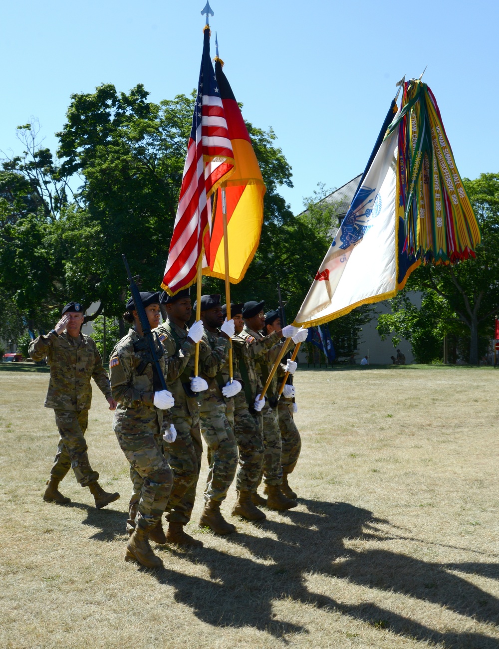 7th Mission Support Command Change of Command Ceremony