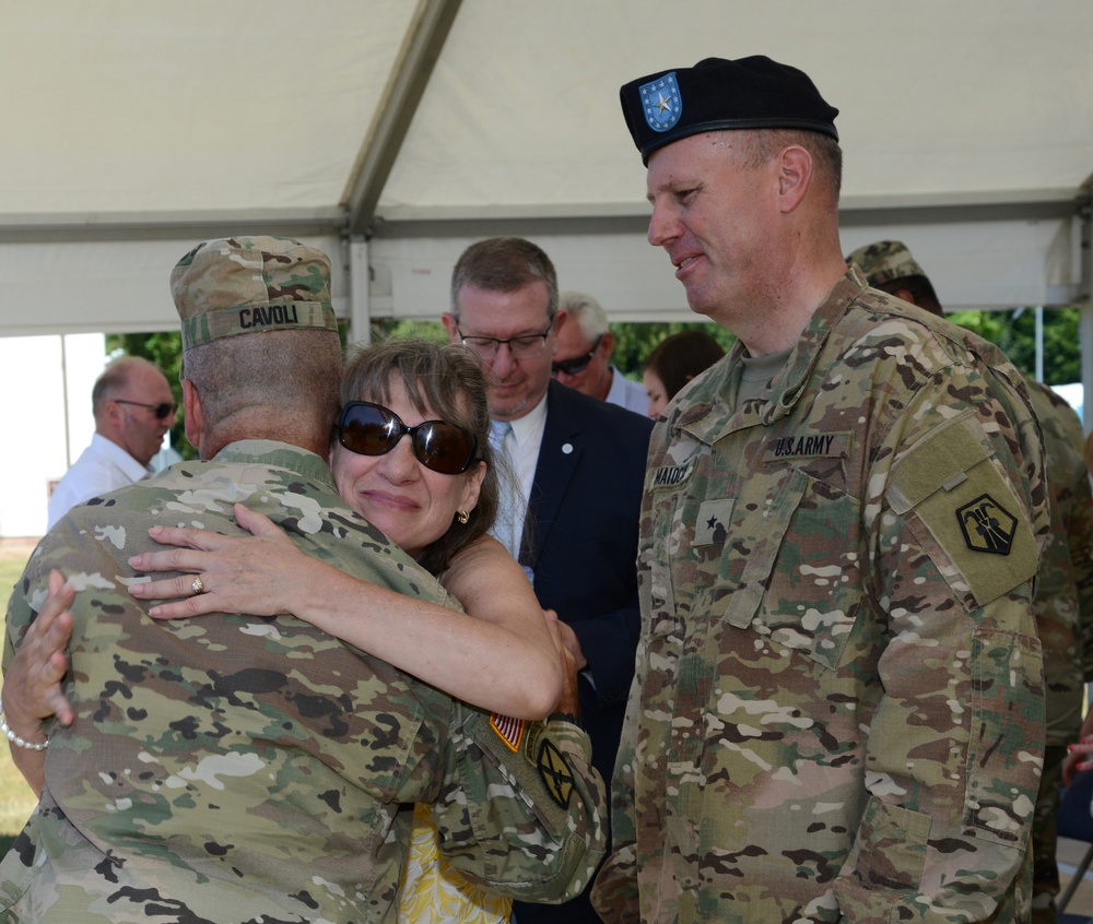 7th Mission Support Command Change of Command Ceremony