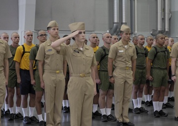 New NROTC Midshipmen Participate in New Student Indoctrination at Navy’s Only Boot Camp