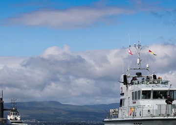 USS Alaska (SSBN 732) arrives at Her Majesty’s Naval Base Clyde, Scotland (Faslane)