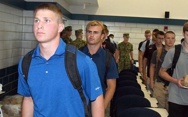 NROTC NSI DAY 1 ARRIVAL CHECK IN