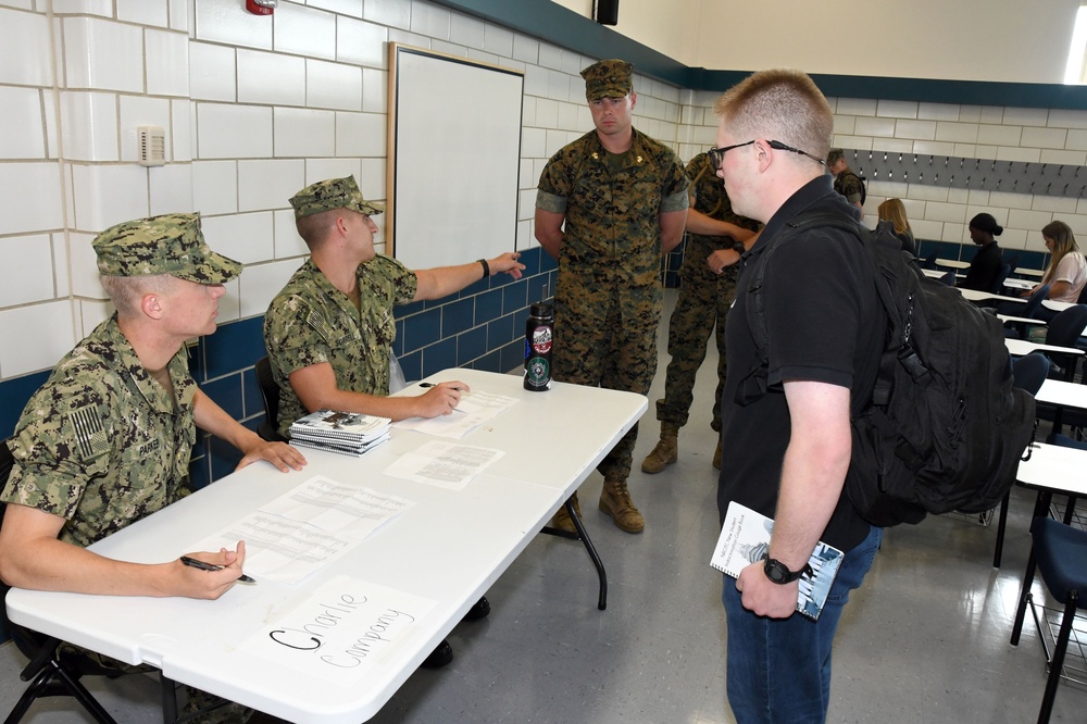 NROTC NSI DAY 1 ARRIVAL CHECK IN