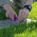 Tennessee Airman visits grave of World War II relative