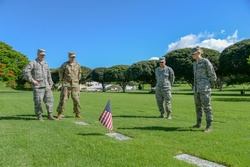 Tennessee Airman visits grave of World War II relative in Hawaii