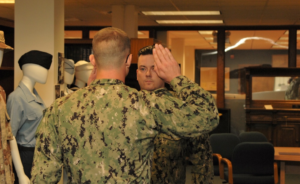 Museum Annex hosts a re-enlistment