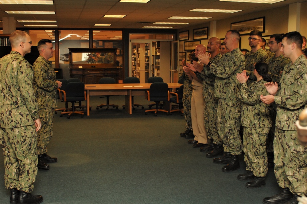 Naval Museum Annex hosts a re-enlistment