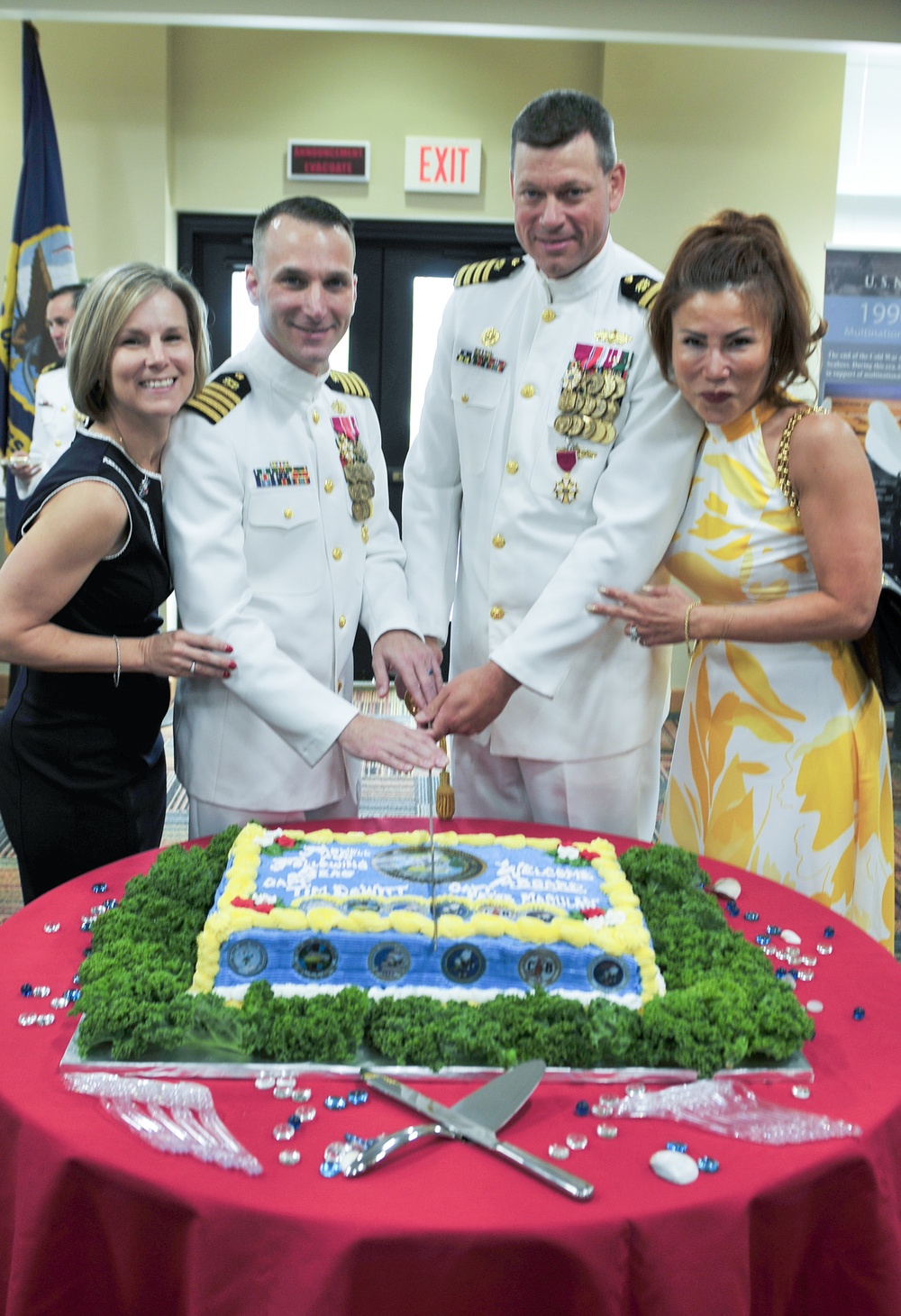 NCG-2 Holds Change of Command Ceremony