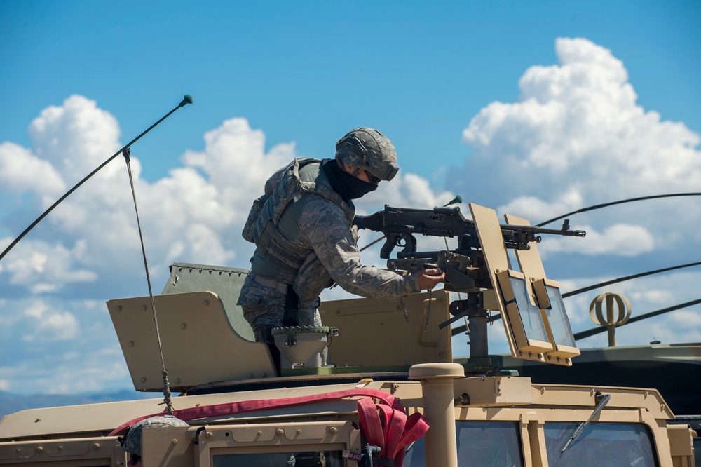 Idaho and Oregon Security Forces Train in the Idaho Desert