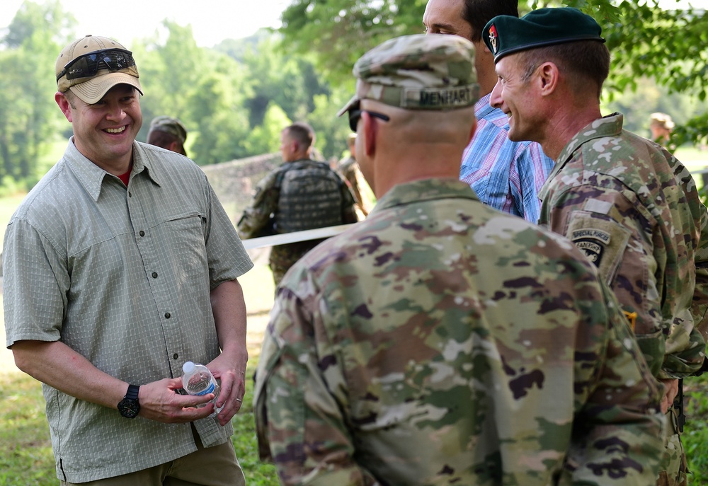 New Secretary of the Army designate McCarthy visits Fort Knox