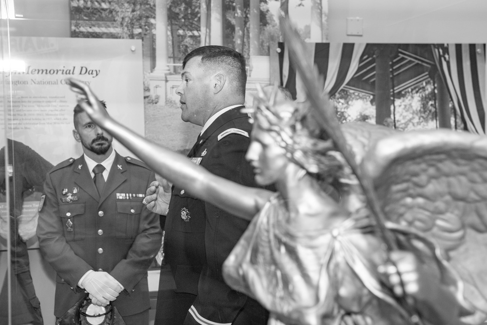 The Civil Guard of Spain Participates in a Wreath-Laying Ceremony at the Tomb of the Unknown Soldier