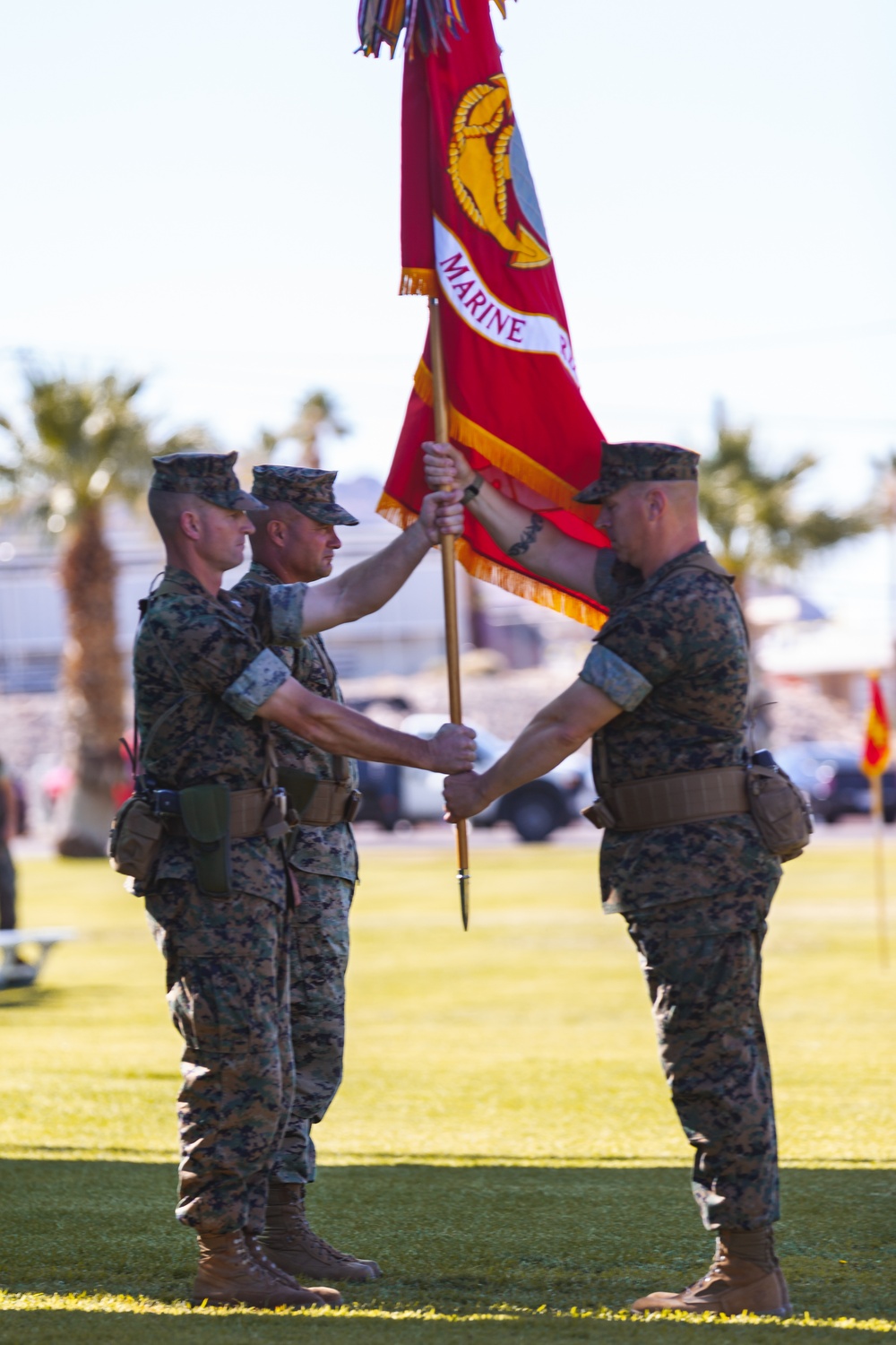 7th Marine Regiment Change of Command