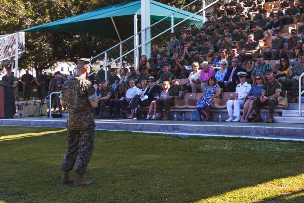 7th Marine Regiment Change of Command