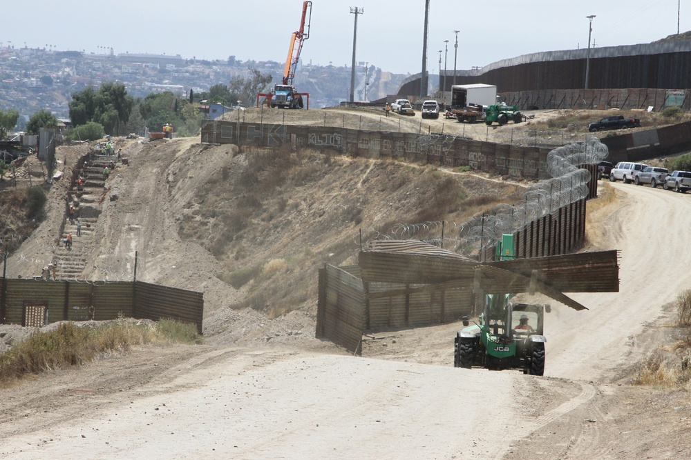 Corps supports DHS's request to build additional border barrier near San Diego