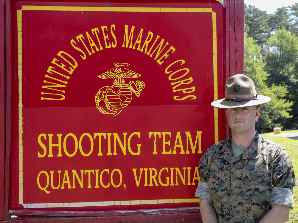 Marines Medal in Marksmanship at 2019 Interservice Rifle Marksmanship Competition