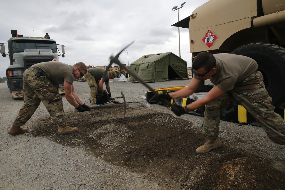 Service members get ready for the start of Talisman Saber 19
