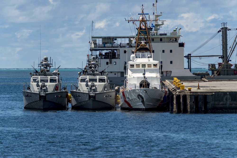 CRS 2, USCGC Kiska arrived in Yap, FSM