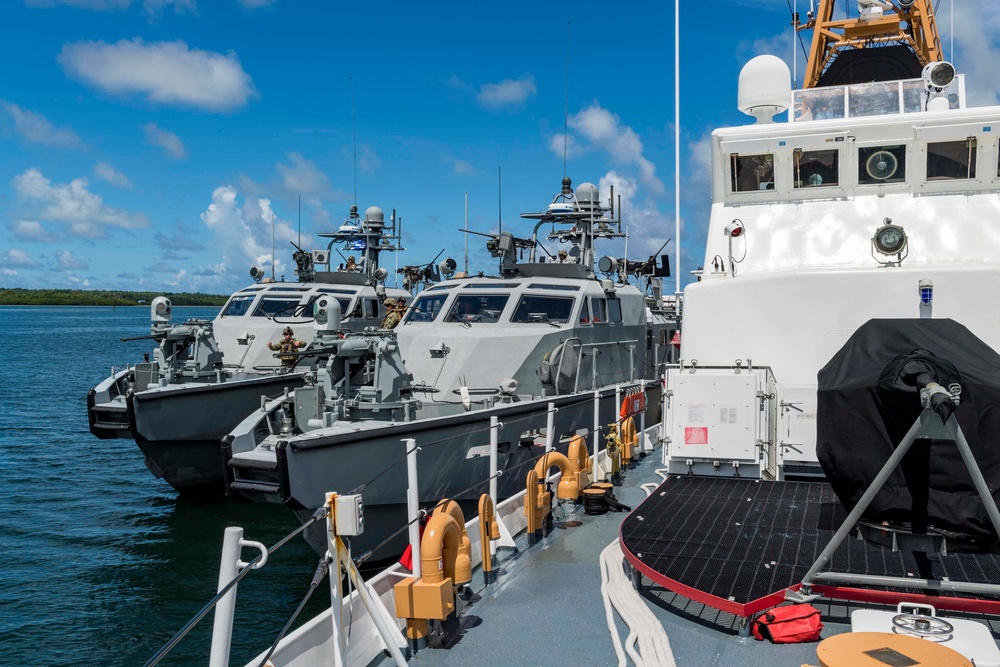 CRS 2, USCGC Kiska arrived in Yap, FSM