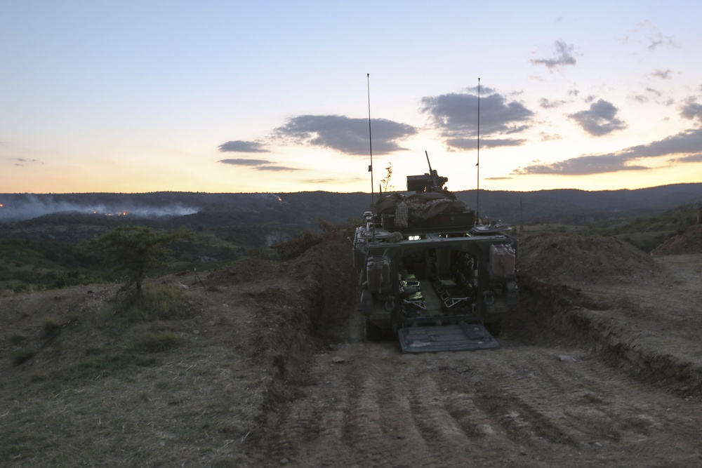 Engineering a successful live fire exercise in North Macedonia