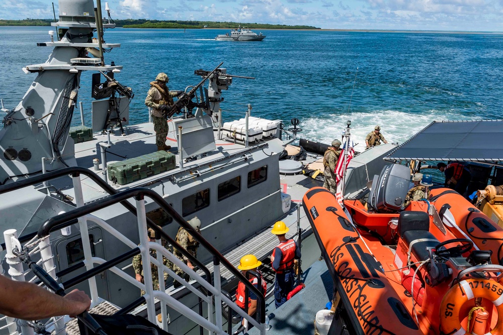 CRS 2, USCGC Kiska arrived in Yap, FSM