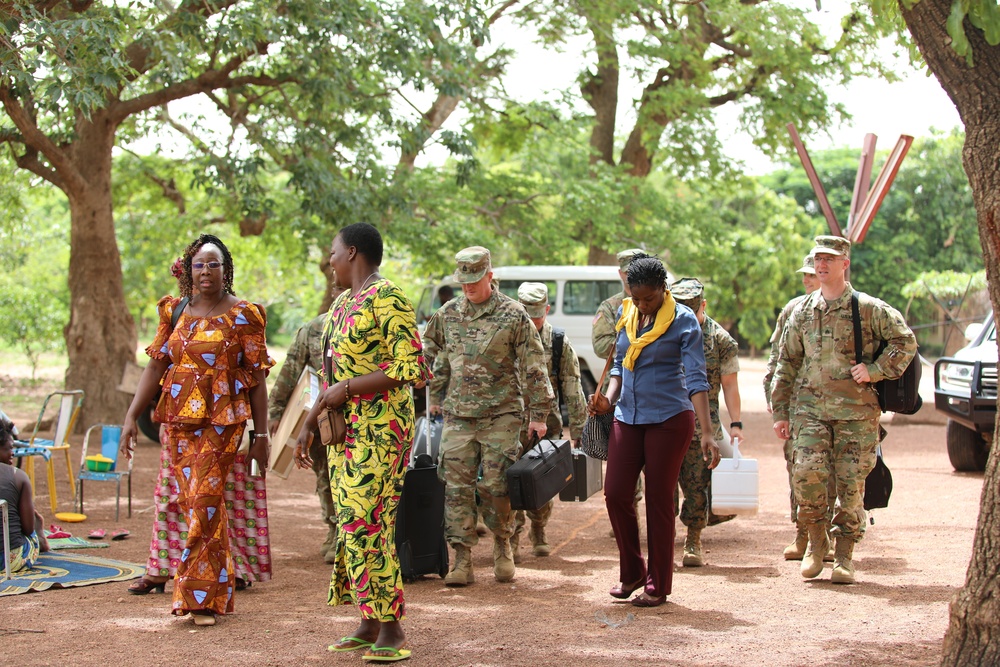 The DC National Guard’s 257th Army Band Acts as Musical Ambassadors While in Burkina Faso