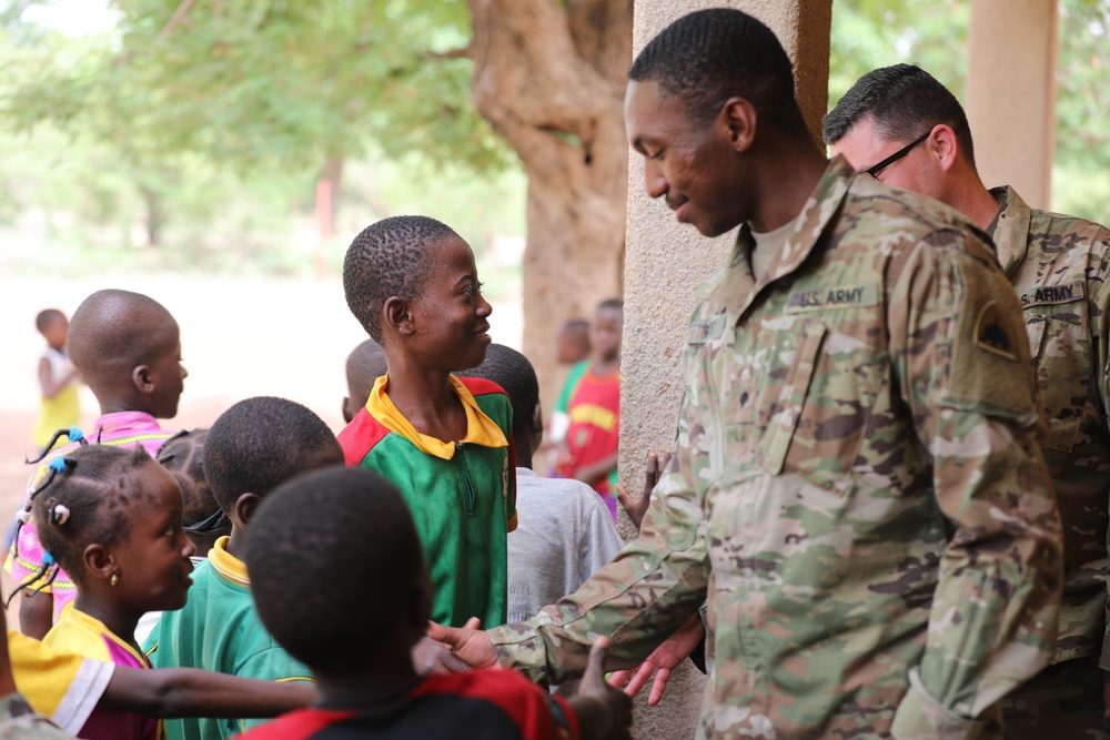 The DC National Guard’s 257th Army Band Acts as Musical Ambassadors While in Burkina Faso