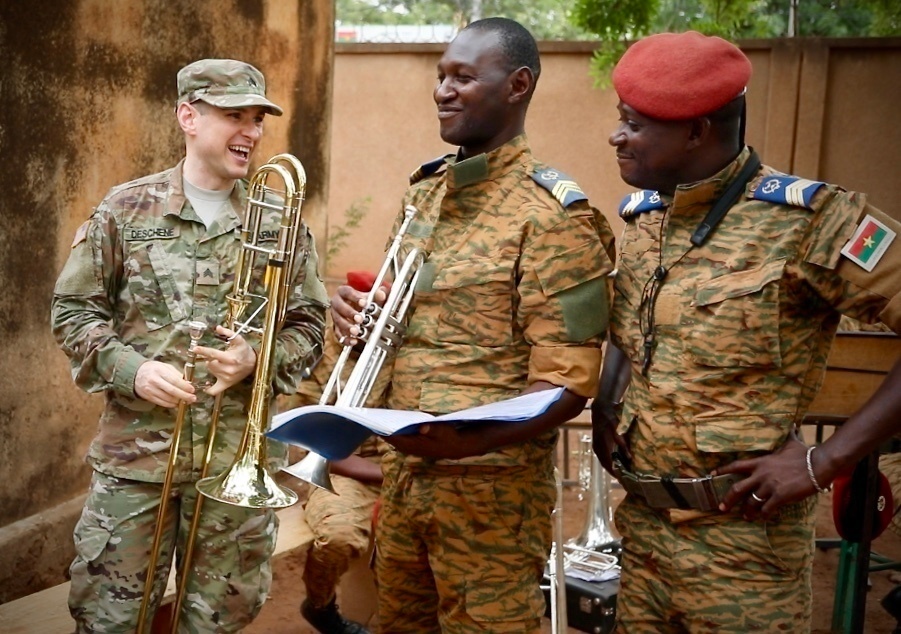 The DC National Guard’s 257th Band Act as Musical Ambassadors While in Burkina Faso