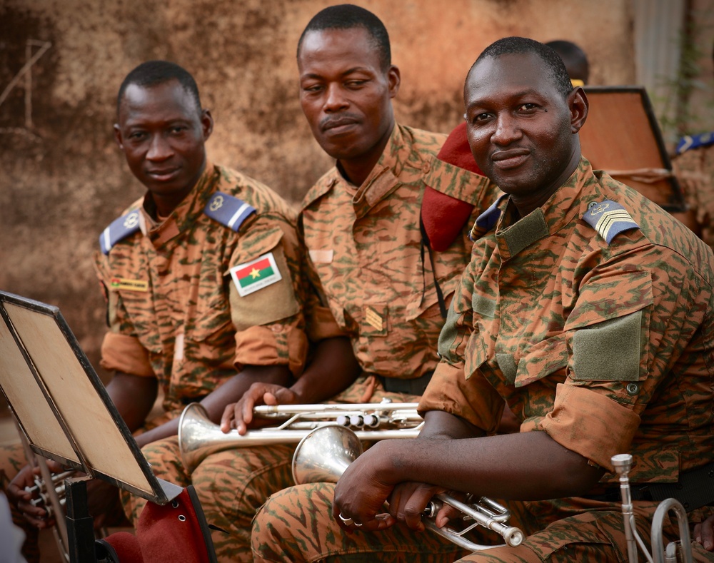 The DC National Guard’s 257th Band Act as Musical Ambassadors While in Burkina Faso