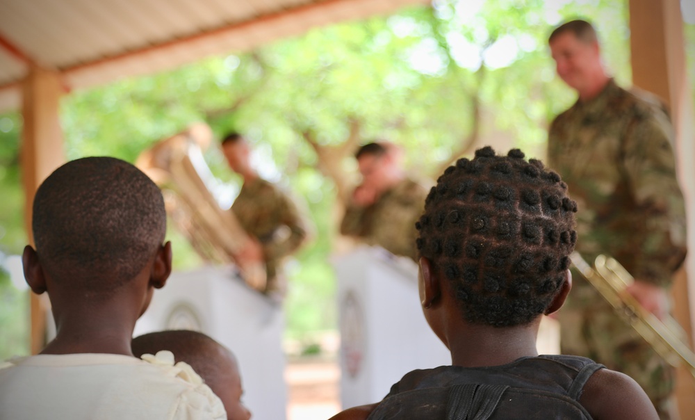 The DC National Guard’s 257th Army Band Act as Musical Ambassadors While in Burkina Faso