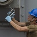 Crane Operations Aboard USS Harper's Ferry