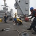 Crane Operations Aboard USS Harper's Ferry