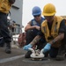 Crane Operations Aboard USS Harper's Ferry