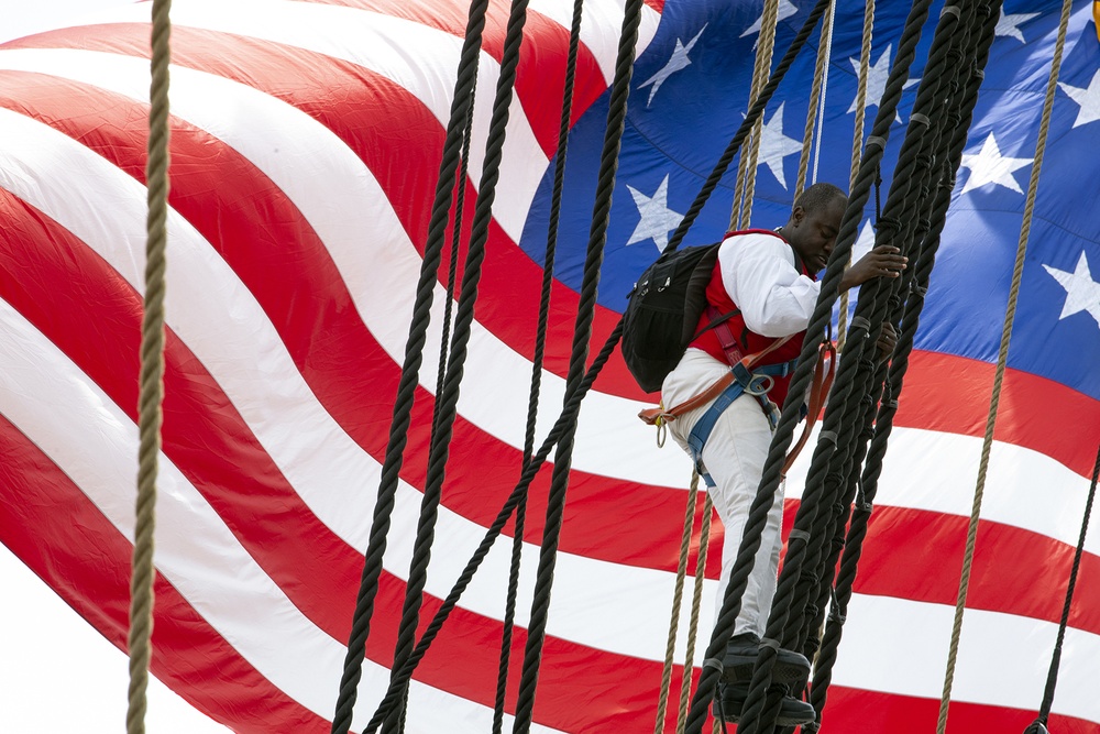 USS Constitution Sails for 4th of July