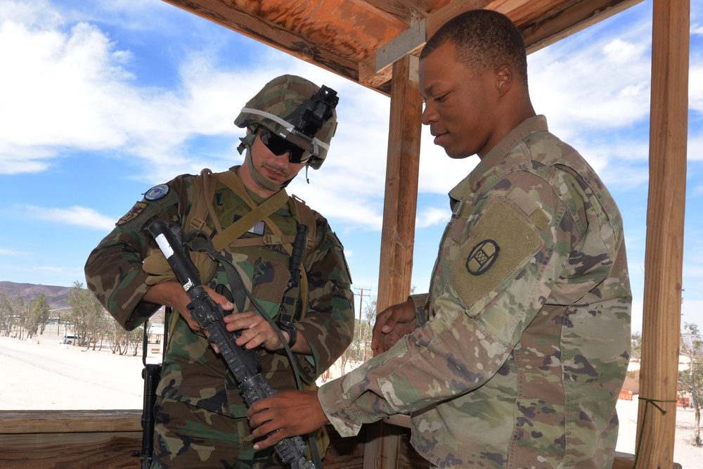 Operation Hickory Sting, NC Guard Soldiers Civil Disturbance Training at NTC
