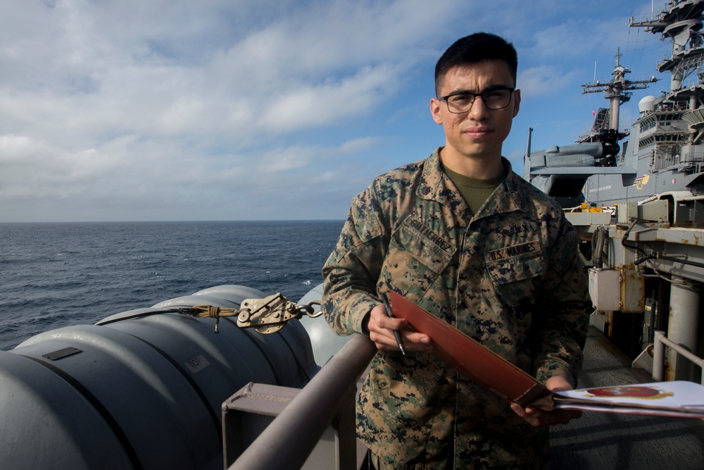 Backbone of the Corps: 31st MEU NCOs lead Lance Corporal Seminar aboard USS Wasp