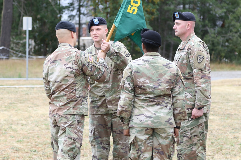 HHD, 504th MP Bn change of command