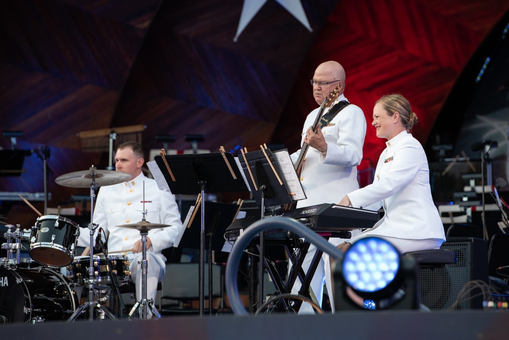 Navy Band visits Boston