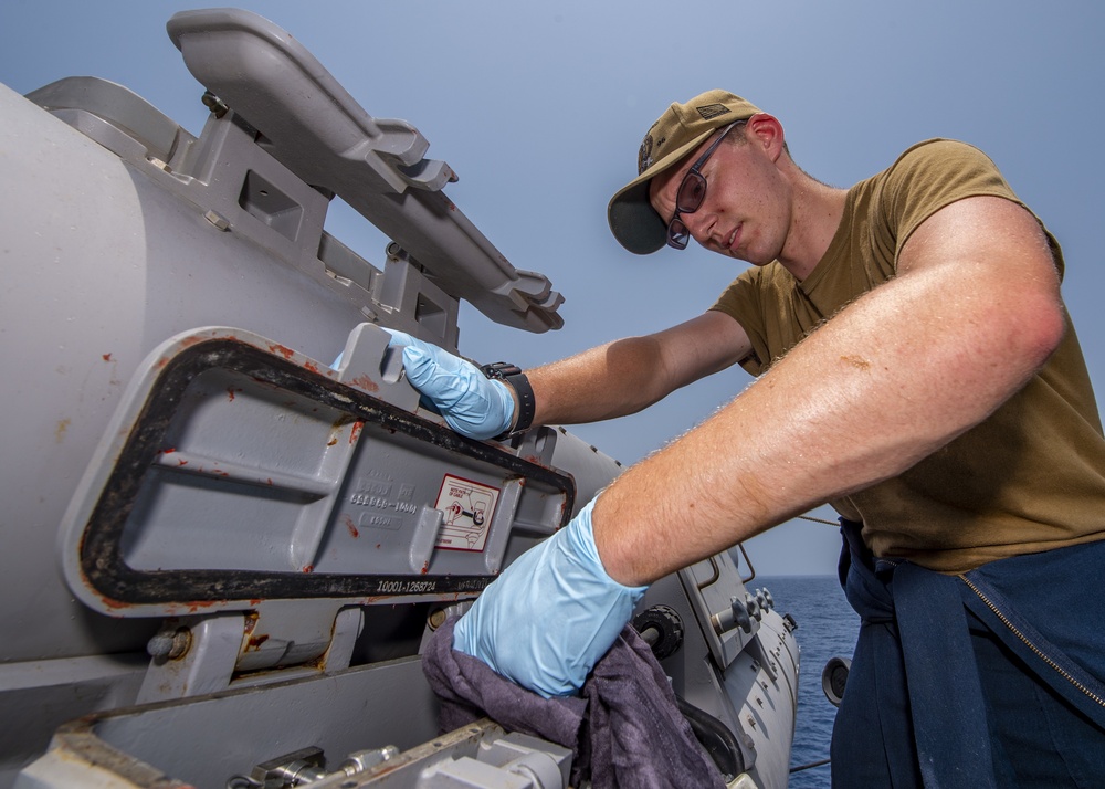 USS Bainbridge Deployment