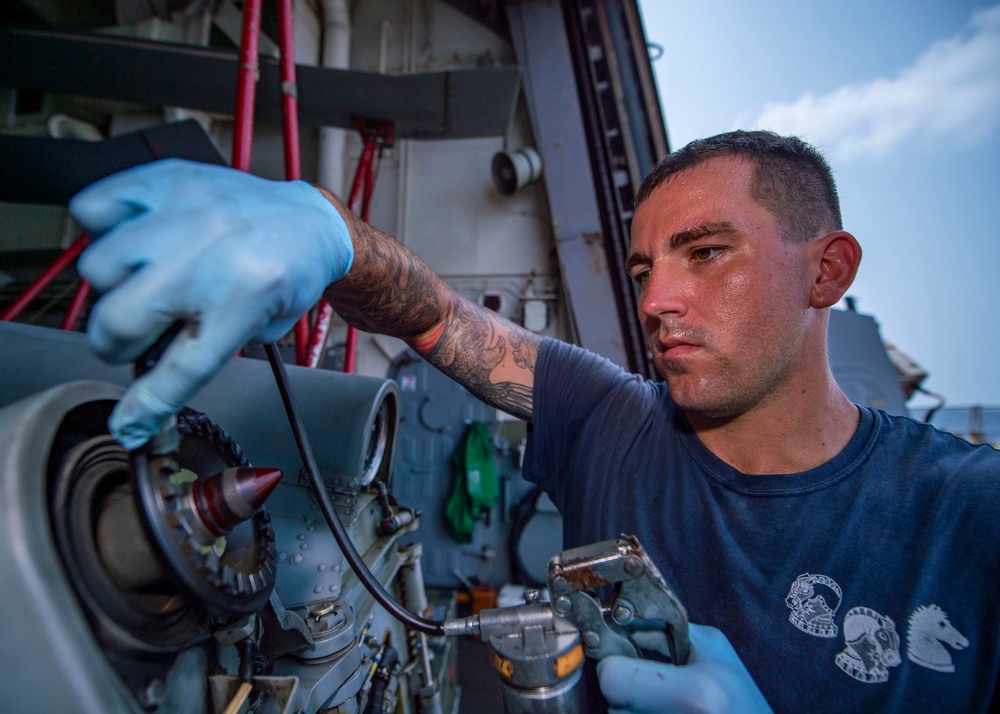 USS Bainbridge Deployment