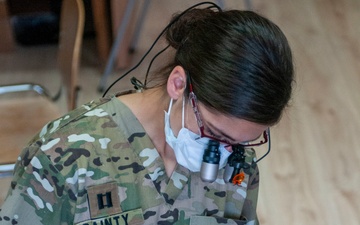 Charlie Company helps keep 1ABCT ready by conducting medical rodeos in Europe