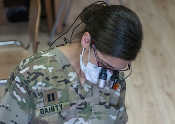 Charlie Company helps keep 1ABCT ready by conducting medical rodeos in Europe